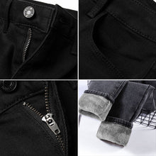 Laden Sie das Bild in den Galerie-Viewer, Thermo-Jeans mit Fleecefutter für Damen