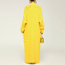 Laden Sie das Bild in den Galerie-Viewer, Lange Twist-Pullover-Jacke