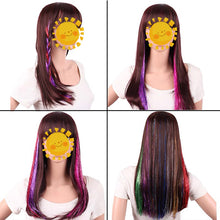Laden Sie das Bild in den Galerie-Viewer, Bunte Golddrahtperücke