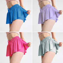 Laden Sie das Bild in den Galerie-Viewer, Sport-Fitness-Shorts Mit Kordelzug Für Damen