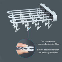 Laden Sie das Bild in den Galerie-Viewer, Multifunktionaler faltbarer drehbarer Wäscheständer