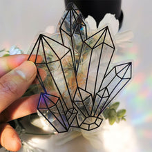 Laden Sie das Bild in den Galerie-Viewer, Adsorption Regenbogen Glas Fenster Aufkleber (Zufälliger Stil, 10 Stück)