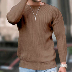 Modischer Strickpullover für Herren
