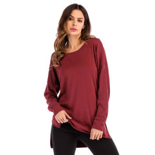 Laden Sie das Bild in den Galerie-Viewer, Lockeres Lässiges Langarm-T-Shirt Für Damen