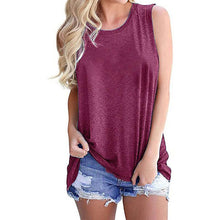 Laden Sie das Bild in den Galerie-Viewer, Ärmellose Sommer-Tanktops für Damen