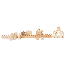 Laden Sie das Bild in den Galerie-Viewer, Holz Jesus Ornamente Set
