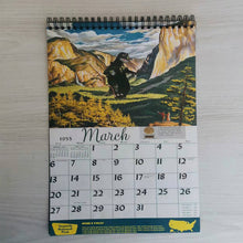 Laden Sie das Bild in den Galerie-Viewer, 2023 Monster-Thema Nationalpark Kalender