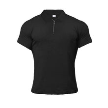 Laden Sie das Bild in den Galerie-Viewer, Poloshirt Mit Reißverschluss Für Herren