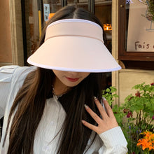 Laden Sie das Bild in den Galerie-Viewer, Faltbarer Sonnenschutz-Sonnenhut mit großer Krempe