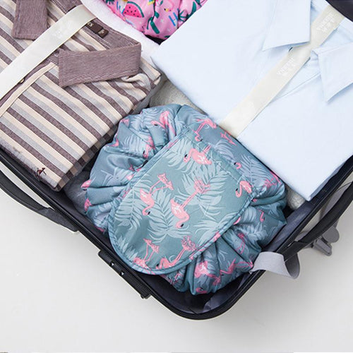 Ultimative Make-up-Tasche mit Kordelzug