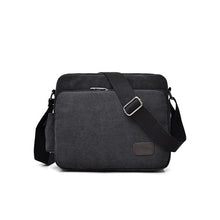 Laden Sie das Bild in den Galerie-Viewer, Herr Vintage Schultertasche aus Segeltuch