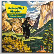 Laden Sie das Bild in den Galerie-Viewer, 2023 Monster-Thema Nationalpark Kalender