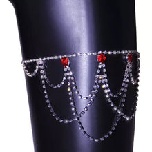 Laden Sie das Bild in den Galerie-Viewer, Rubin Königin Beinkette