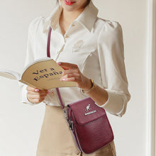 Laden Sie das Bild in den Galerie-Viewer, Neue modische doppellagige Umhängetasche aus weichem Leder