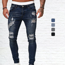 Laden Sie das Bild in den Galerie-Viewer, Frühlingsmode-Jeans für Herren
