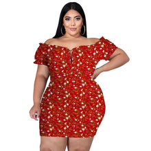 Laden Sie das Bild in den Galerie-Viewer, Damen sexy Sommerkleid