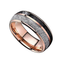 Laden Sie das Bild in den Galerie-Viewer, Zweifarbiger Ring aus Edelstahl