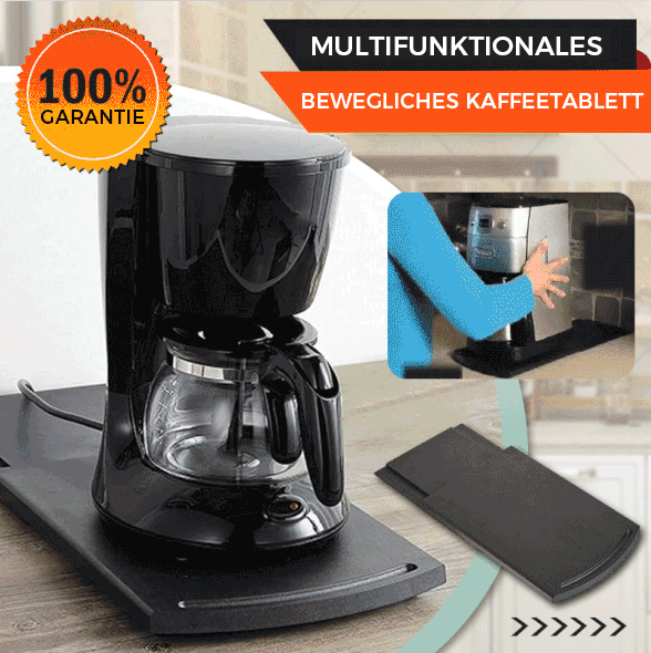 Multifunktionales bewegliches Kaffeetablett