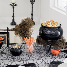 Laden Sie das Bild in den Galerie-Viewer, Halloween Hexe Besenständer
