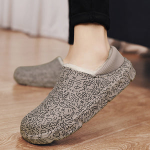 Warme Plüsch-Baumwollschuhe für Herren