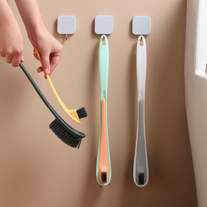 Doppelseitig beflockte Toilettenbürste