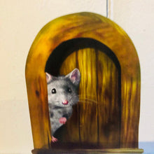 Laden Sie das Bild in den Galerie-Viewer, Mausloch 3D Wandaufkleber