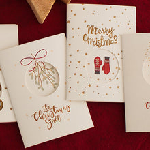 Laden Sie das Bild in den Galerie-Viewer, Einzigartige Handliche Weihnachtsgrußkarten aus Papier
