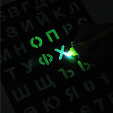 Laden Sie das Bild in den Galerie-Viewer, Interessantes Zeichentafel Set mit Licht im Dunkeln