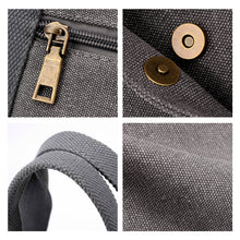 Laden Sie das Bild in den Galerie-Viewer, Retro Einfache Segeltuchtasche