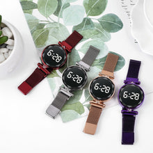 Laden Sie das Bild in den Galerie-Viewer, Uhr mit LED-Display und Touchscreen