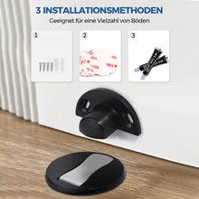 Laden Sie das Bild in den Galerie-Viewer, Unsichtbarer magnetischer Türstopper aus Edelstahl