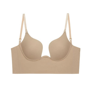 Rückenfreier Push-Up-BH mit tiefem U-Ausschnitt