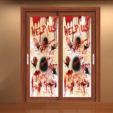 Laden Sie das Bild in den Galerie-Viewer, Blutiger Halloween Fensteraufkleber