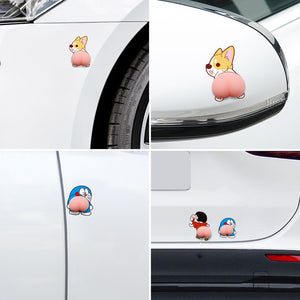 Netter Kreativer Schutzaufkleber für Autotür