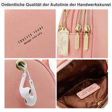 Laden Sie das Bild in den Galerie-Viewer, Leichte Umhängetasche mit mehreren Fächern