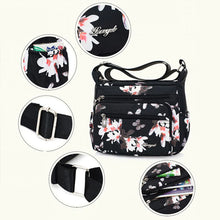 Laden Sie das Bild in den Galerie-Viewer, Lässige Leichte Blumen-Umhängetasche Aus Nylon