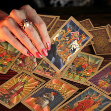 Laden Sie das Bild in den Galerie-Viewer, Goldfolie Tarot