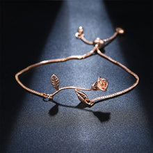 Laden Sie das Bild in den Galerie-Viewer, Damen Armband mit Rosenblüten