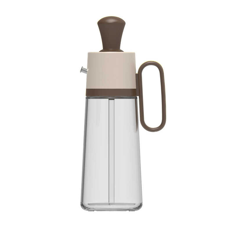 Einteilige Glasölerflasche mit Bürste