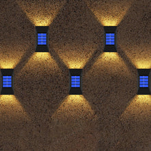 Laden Sie das Bild in den Galerie-Viewer, Garten-Wanddekorationsleuchten für den Außenbereich (2 Stück)