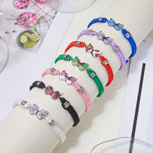 Laden Sie das Bild in den Galerie-Viewer, Armband mit Schmetterlingsanhänger