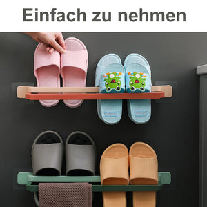 Lochfreies Wandmontiertes Schuhregal