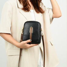 Laden Sie das Bild in den Galerie-Viewer, Neue Handytasche aus Leder mit Litschimuster