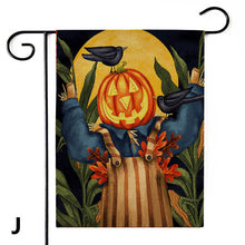 Laden Sie das Bild in den Galerie-Viewer, Halloween Kürbis Gartenflagge