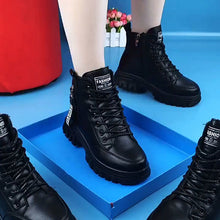 Laden Sie das Bild in den Galerie-Viewer, Warme Lederstiefel für Damen