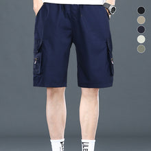 Laden Sie das Bild in den Galerie-Viewer, Lässige sportliche Frachtshorts für Herren mit mehreren Taschen