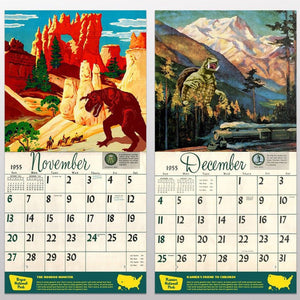 2023 Monster-Thema Nationalpark Kalender