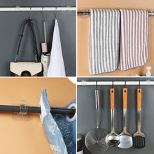 Laden Sie das Bild in den Galerie-Viewer, Transparenter Hängestangenclip