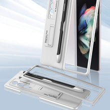 Laden Sie das Bild in den Galerie-Viewer, Modisches Telefon Hülle mit Stiftschlitz für Samsung Galaxy Z Fold 3