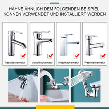 Laden Sie das Bild in den Galerie-Viewer, Rotierender Wasserhahn mit Spritzfilter